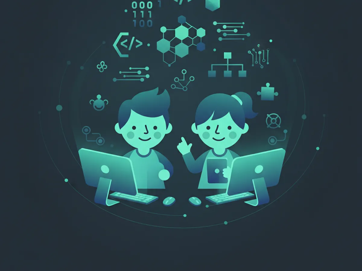 AI coding for kids — Why AI Coding Matters for Your Child's Future (illustration)