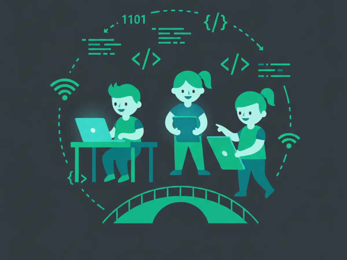 coding camp vs online — The Strategic Hybrid Approach (illustration)