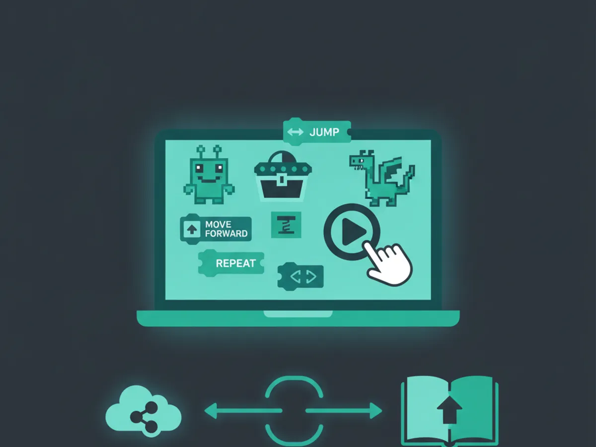coding for 10 year olds — Building a Portfolio That Matters (illustration)