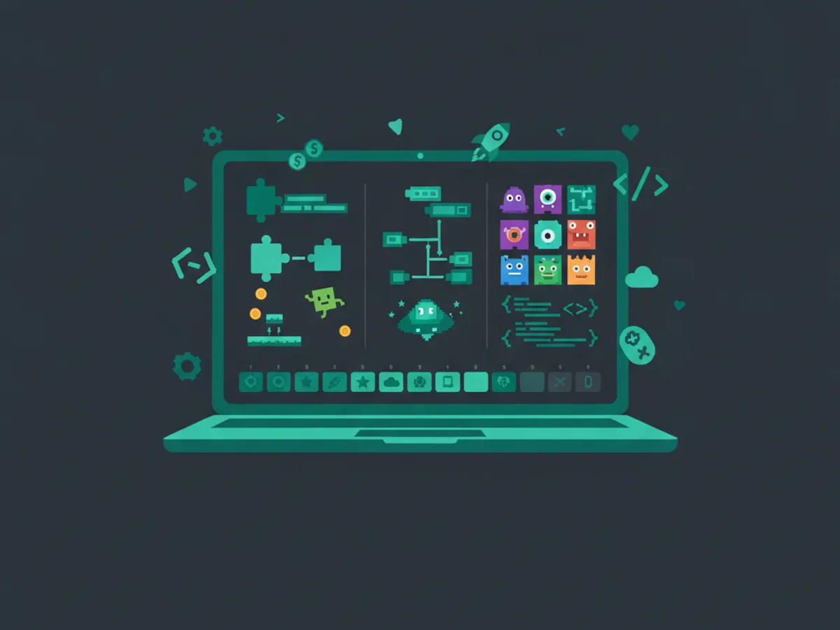 coding for 12 year olds — What a 12-Year-Old Can Build, Month by Month (illustration)