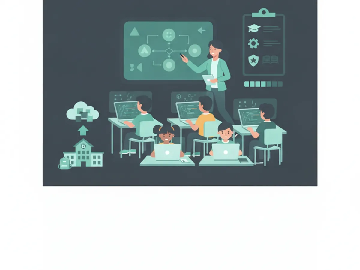 coding for 12 year olds — How Coding Helps With School Applications and Portfolios (illustration)