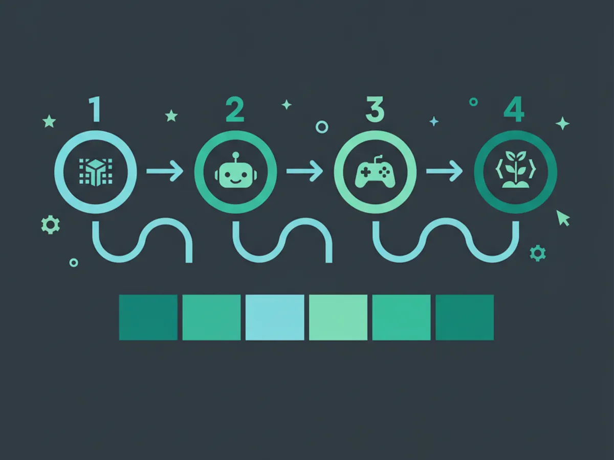 coding for 7 year olds — A 4-Week Plan to Start Coding at Age 7 (illustration)