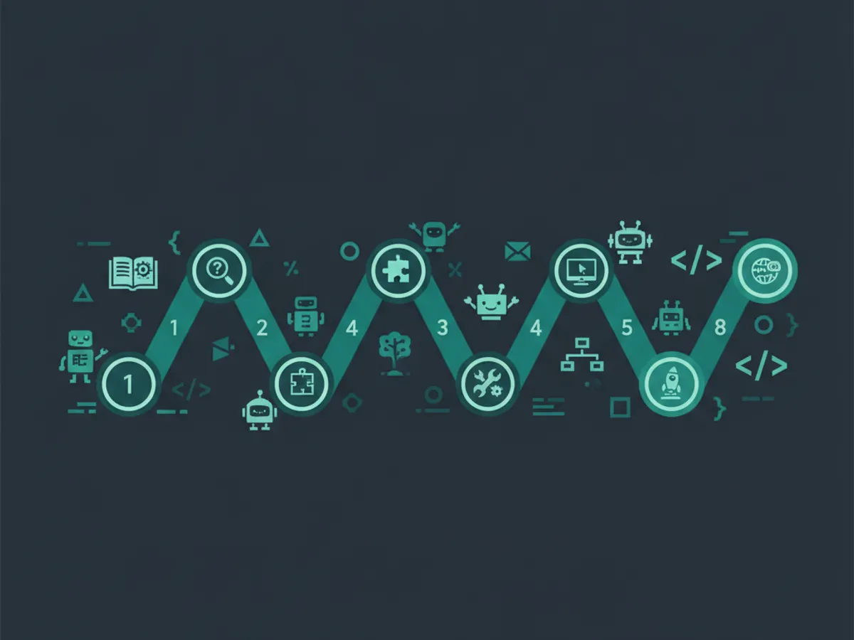 coding for 8 year olds — An 8-Week Plan to Build a Real Website (illustration)