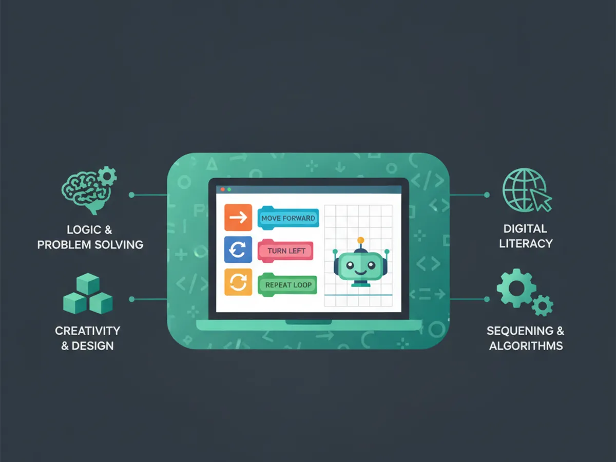 learn to code for free kids — What Kids Can Learn for Free at KidsCode Gift (illustration)