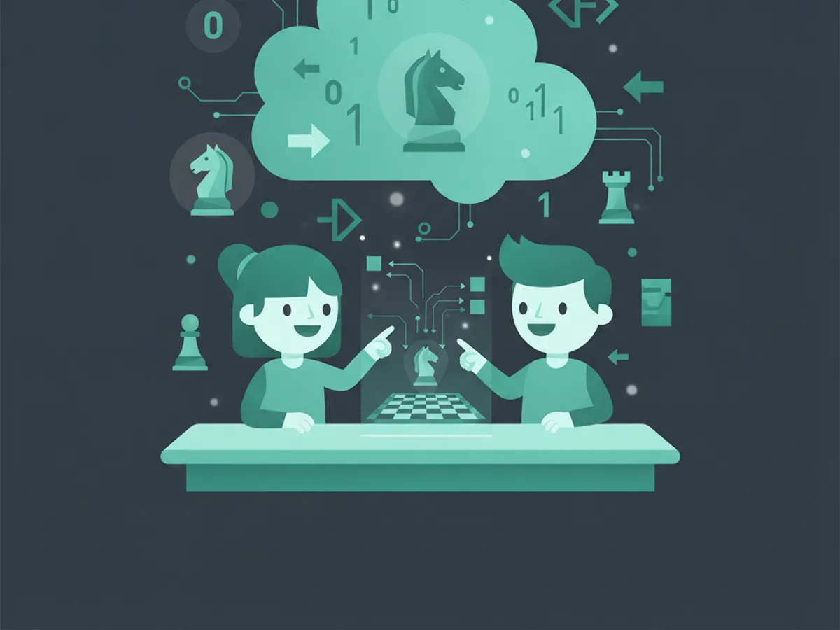 online chess classes for kids — Why Chess and Coding Belong Together (illustration)