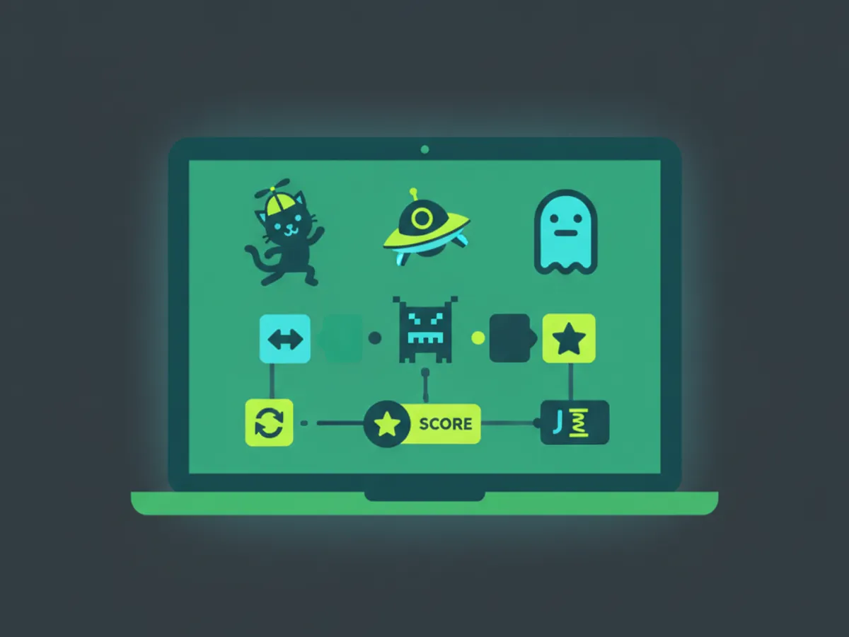 tech gifts for 10 year olds — Intermediate Scratch Game Ideas for 10-Year-Olds (illustration)