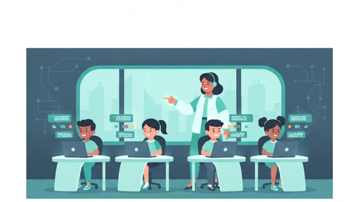 coding classes for kids — Coding Classes for Kids 2026 The Complete Guide to Online, In-Person, and AI-Powered Options (KidsCode Gift blog hero illustration)