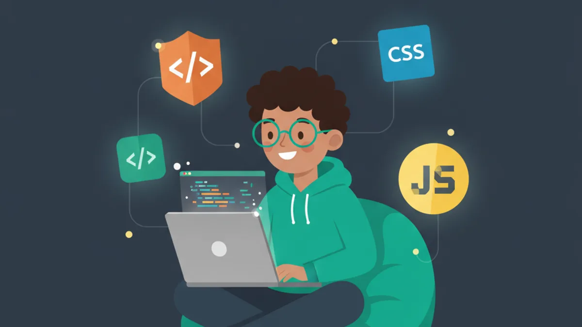 coding for 10 year olds — Coding for 10-Year-Olds The 2026 Guide to the Peak Start Age (KidsCode Gift blog hero illustration)