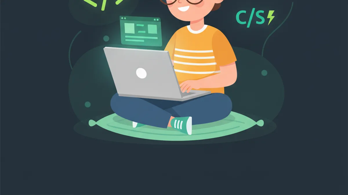 coding for 7 year olds — Coding for 7-Year-Olds The 2026 Guide to the Perfect Start Age (KidsCode Gift blog hero illustration)