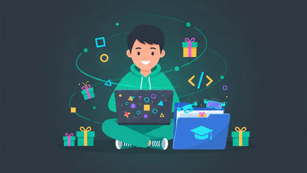 tech gifts for 10 year olds — Tech Gifts for 10-Year-Olds 2026 12 Ideas That Build Real Tech Skills (KidsCode Gift blog hero illustration)